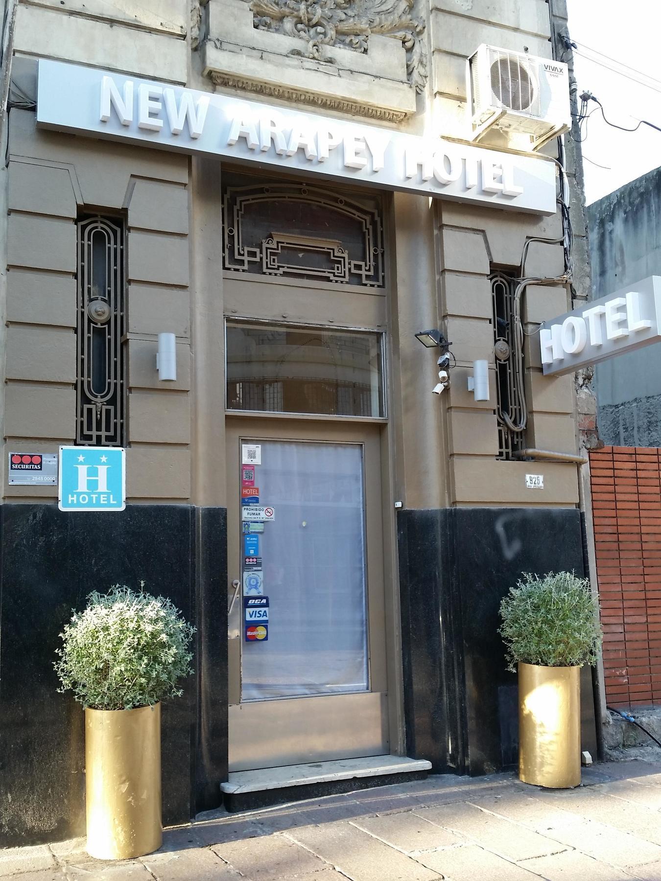 New Arapey Hotel 몬테비데오 외부 사진